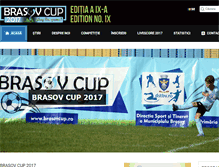 Tablet Screenshot of brasovcup.enjoysports.ro